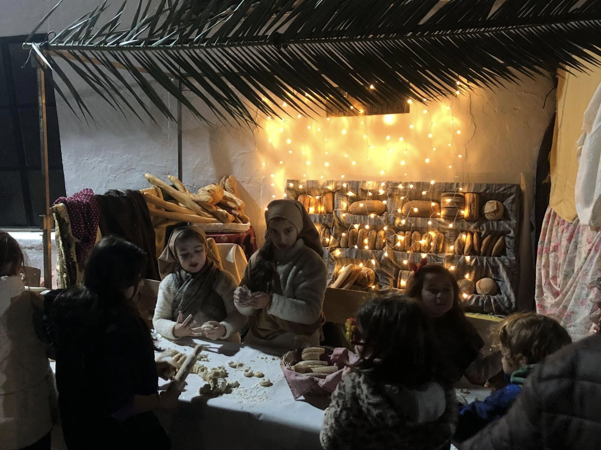 El Portal de Belén cobró vida en Olivenza y en San Benito