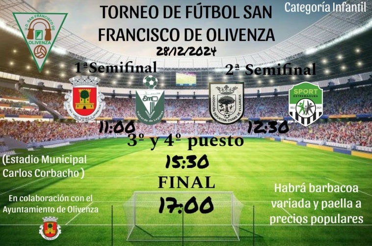 San Francisco acoge un Torneo de Fútbol Infantil Navideño