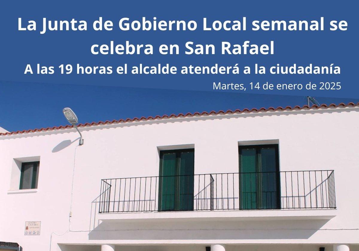 San Rafael acoge la Junta de Gobierno Local Semanal