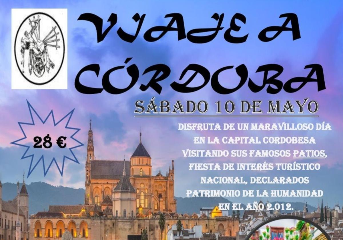 La Cofradía y los costaleros Los Obreros organizan un viaje cultural a Córdoba