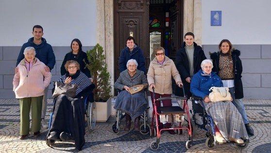 Los residentes de la Santa Casa han disfrutado con las actividades de los misioneros