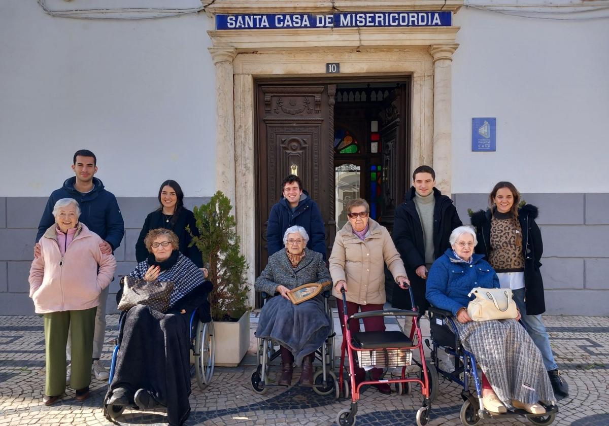 Una de las salidas realizadas junto a los misioneros.