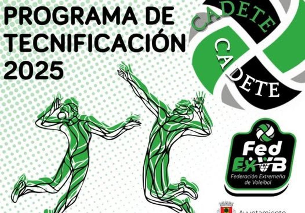 Olivenza acogerá una jornada de Tecnificación de Voleibol de la Federación Extremeña