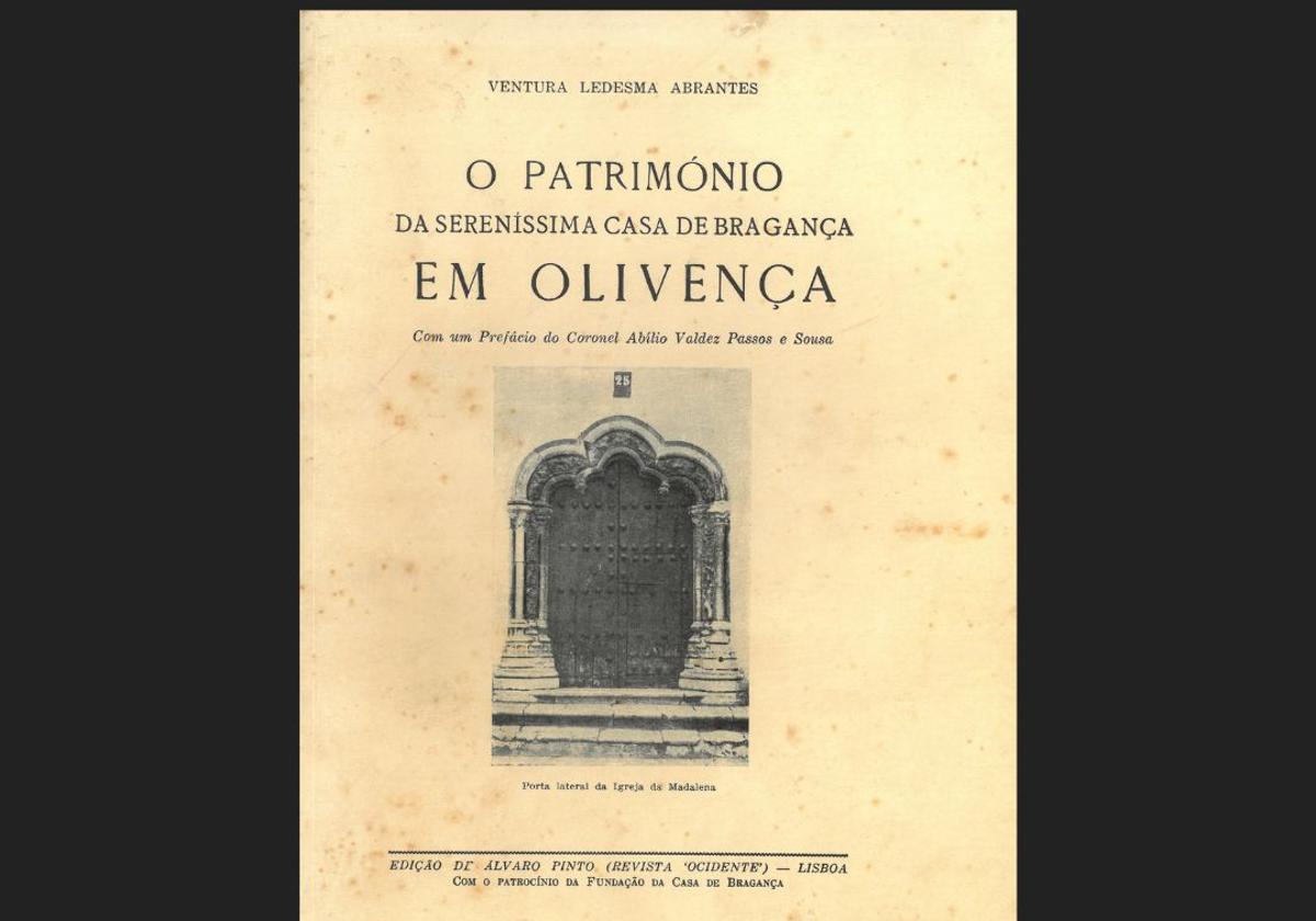 Donado al Meegs un original de 'O património da Sereníssima Casa de Bragança en Olivença'