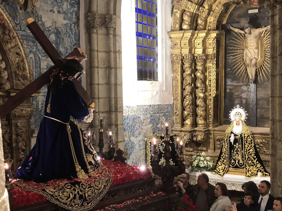 El Señor de los Pasos no pudo procesionar debido a la lluvia