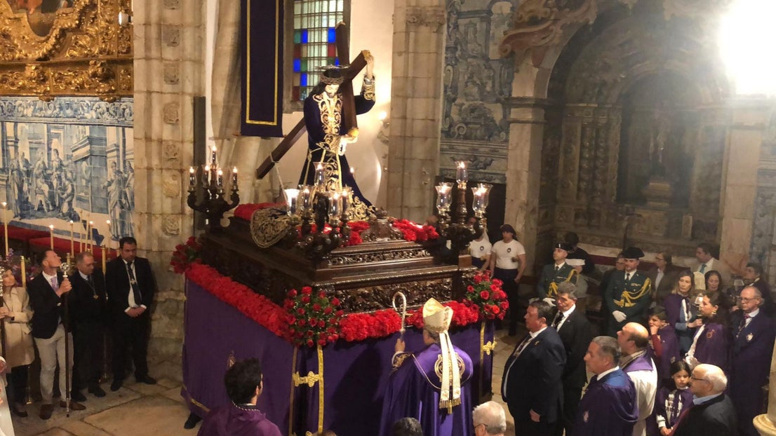 El Señor de los Pasos no pudo procesionar debido a la lluvia