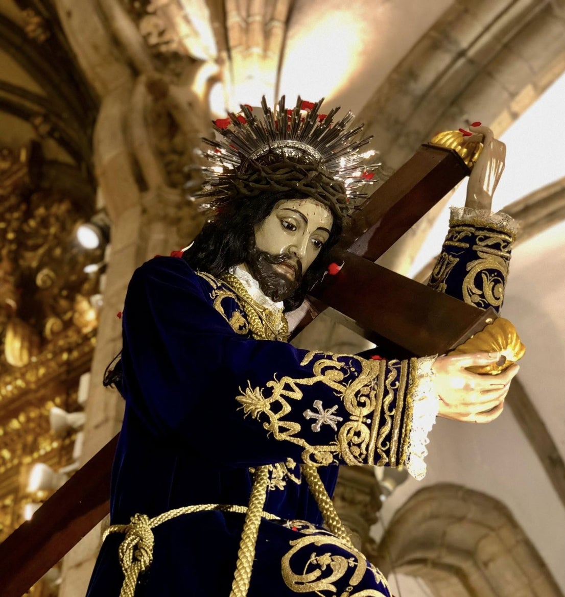 El Señor de los Pasos no pudo procesionar debido a la lluvia