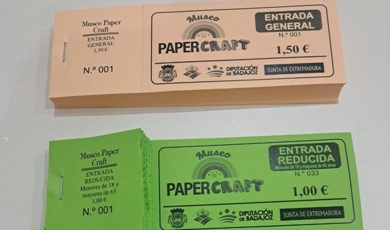 El Museo Papercraft ya tiene implantada su entrada a precios simbólicos