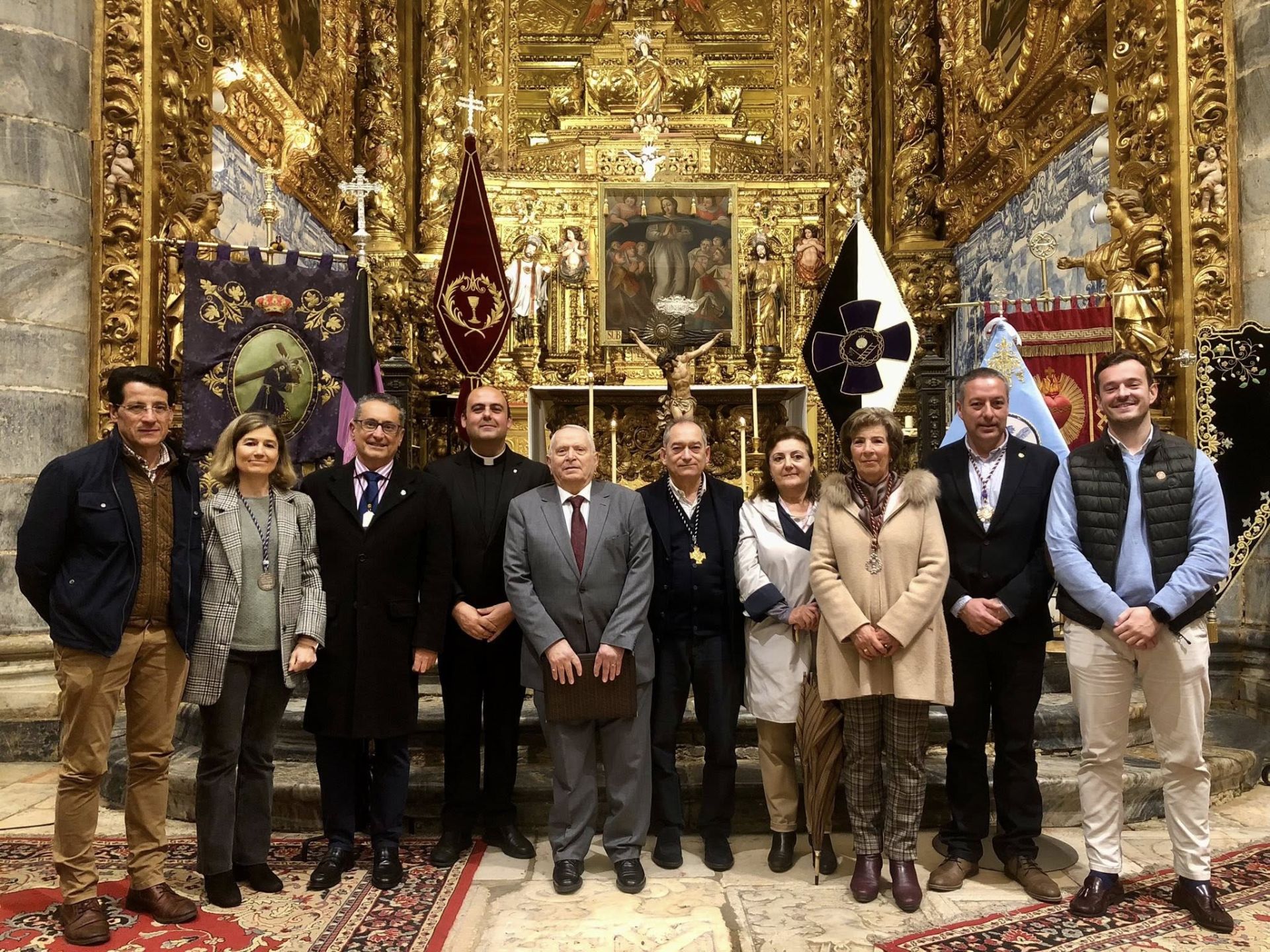 José M. Rodríguez, realizó un sentido recorrido por la historia de la Semana Santa oliventina en su pregón