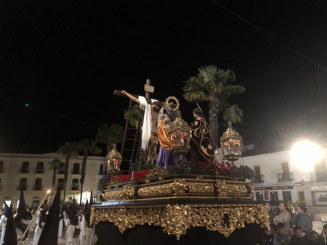 El descendimiento de Cristo marcó el jueves Santo