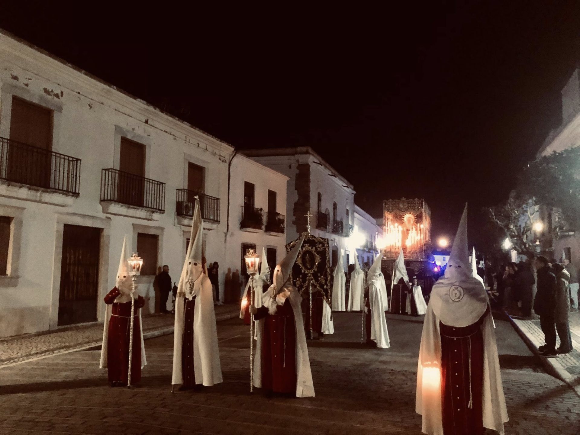 Jesús Orando en el Huerto estrenó nuevos faldones el martes Santo