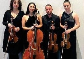 Uno de los cuartetos que actuará en el Meegs.