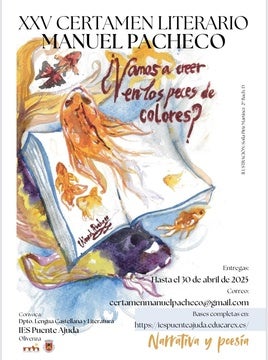 El IES Puente Ajuda convoca el XXV Certamen Literario Manuel Pacheco