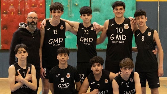 El equipo cadete de baloncesto luchará para ganar las semifinales de la Copa de Extremadura