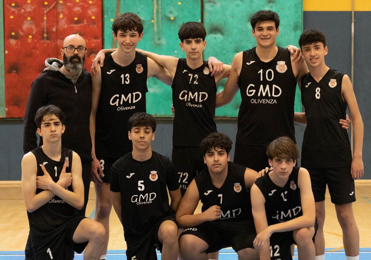 El equipo cadete de baloncesto luchará para ganar las semifinales de la Copa de Extremadura