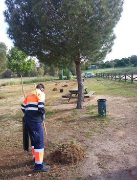 El entonro ha sido limpiado para la convivencia.