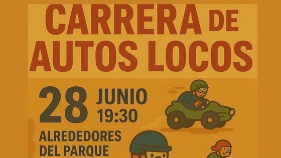 Se abren las inscripciones para participar en la carrera de Autos Locos