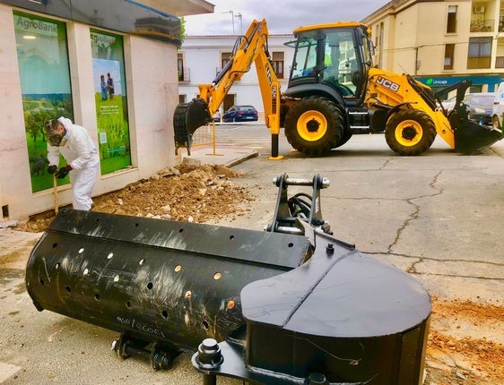 Una avería dejó sin agua a varias calles de Olivenza