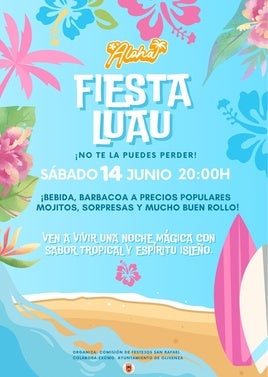 La pedanía de San Rafael recibe el verano con una fiesta Hawaiana