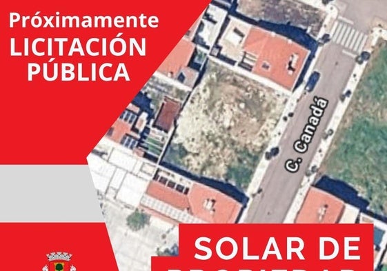 El Ayuntamiento licitará una parcela urbanizable en Los Amigos