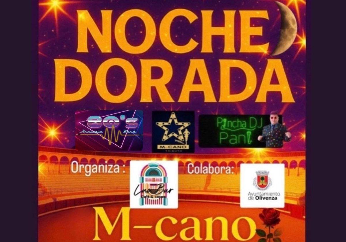 La 'Noche Dorada' llenará de nostalgia y espectáculo la Plaza de Toros de Olivenza