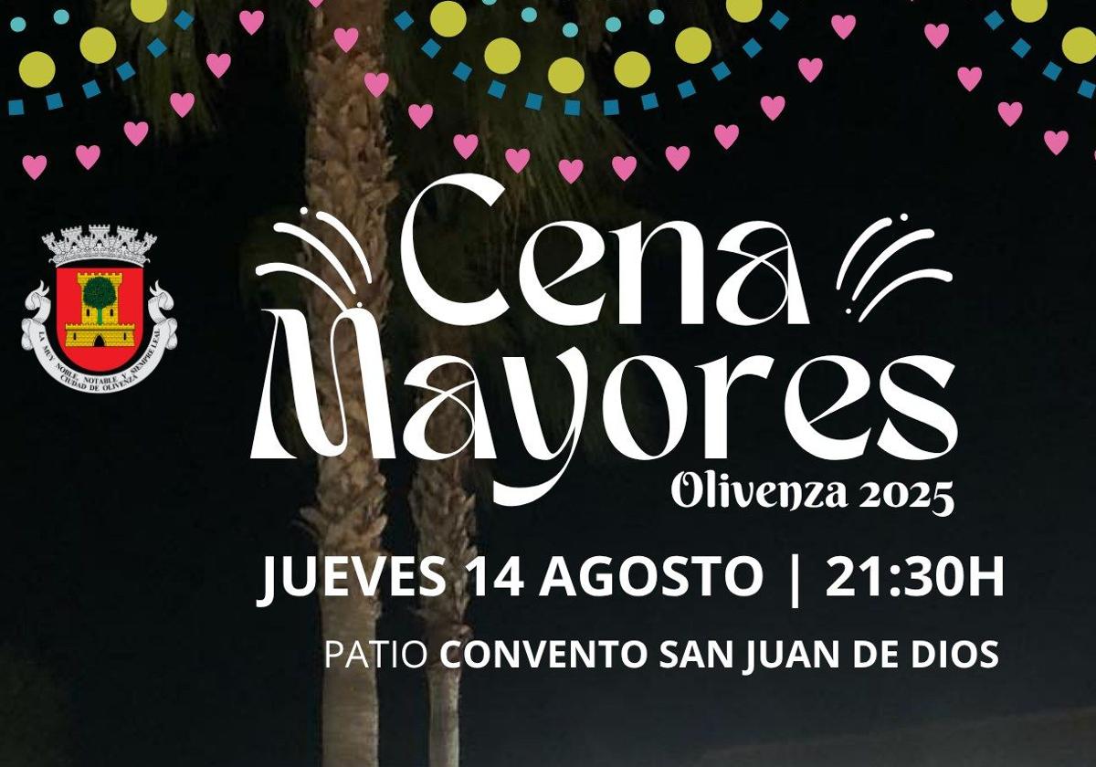 Olivenza celebrará la tradicional Cena de Convivencia de Mayores en la Feria