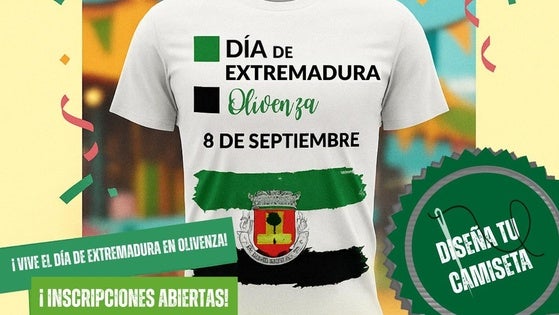 Últimos días de inscripción para el Concurso de Camisetas del Día de Extremadura