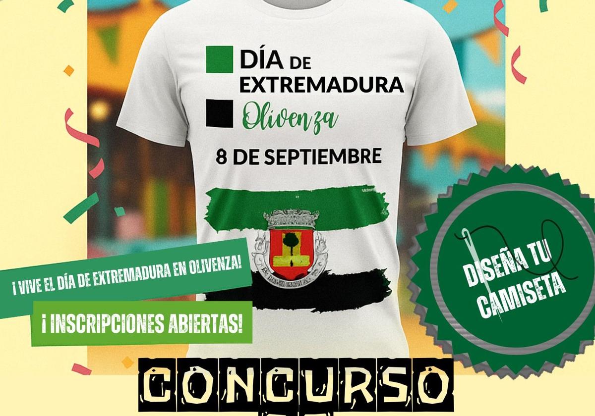 Últimos días de inscripción para el Concurso de Camisetas del Día de Extremadura