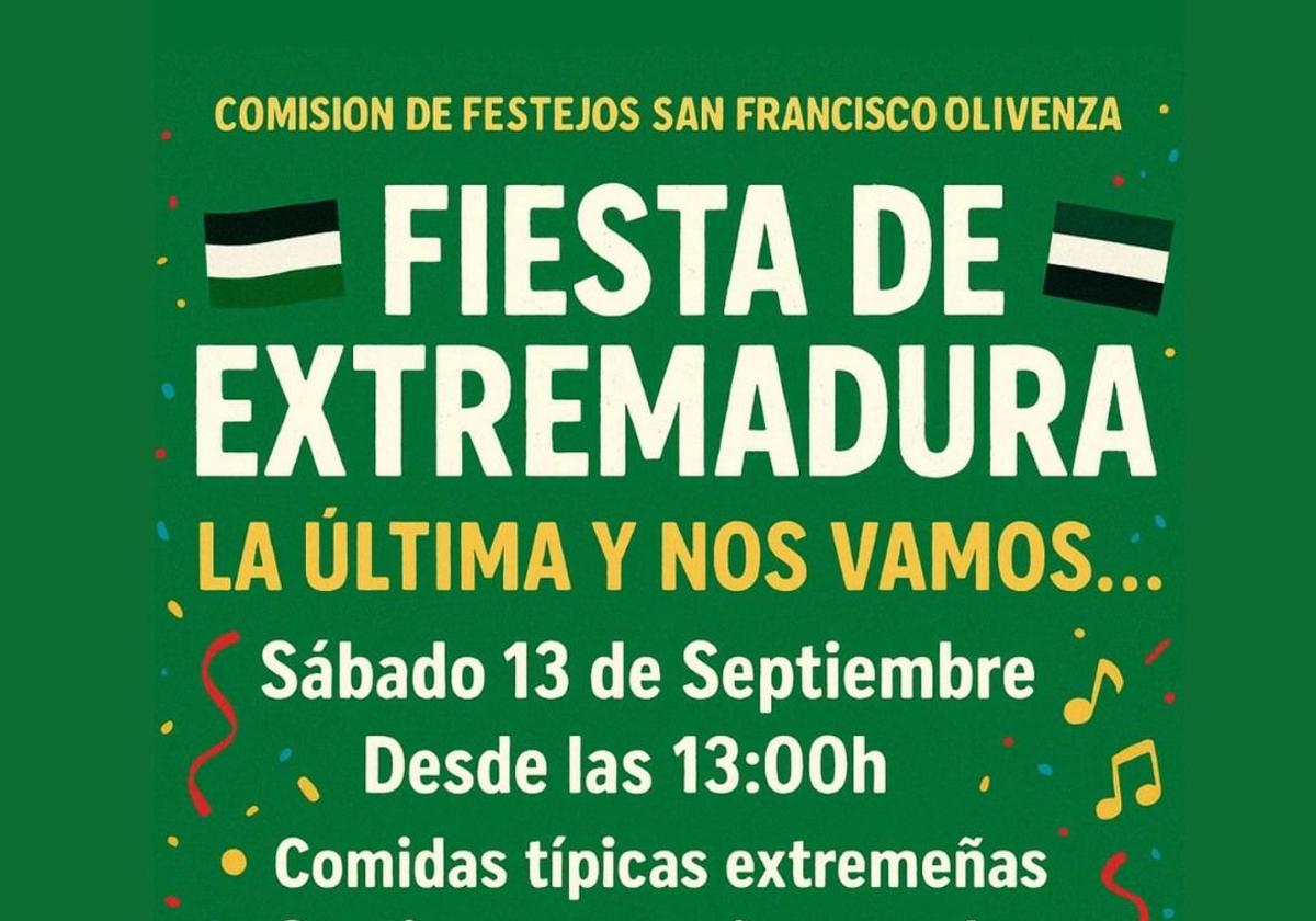 La pedanía de San Francisco celebra la Fiesta de Extremadura como antesala de sus fiestas patronales