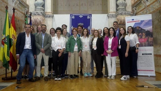 El CitLab de Olivenza recibió una visita del proyecto europeo Herition