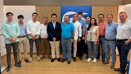 Antonio Jesús Cayado, nuevo presidente de Nuevas Generaciones del PP en Olivenza