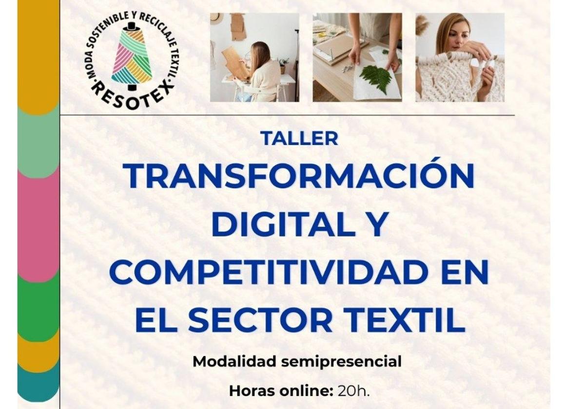 Olivenza impulsa la innovación textil con talleres gratuitos del proyecto Resotex