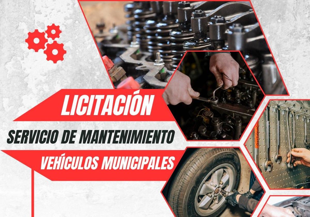 El Ayuntamiento licita el mantenimiento de su flota de vehículos municipales