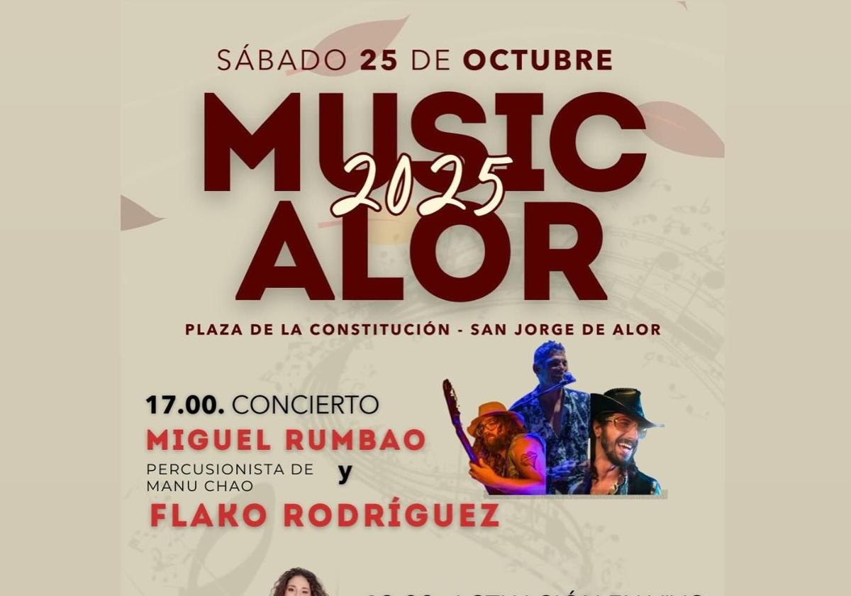 Miguel Rumbao, Flako Rodríguez, Rocío Roldán y DJ Alberto Cano animarán el Musicalor 2025
