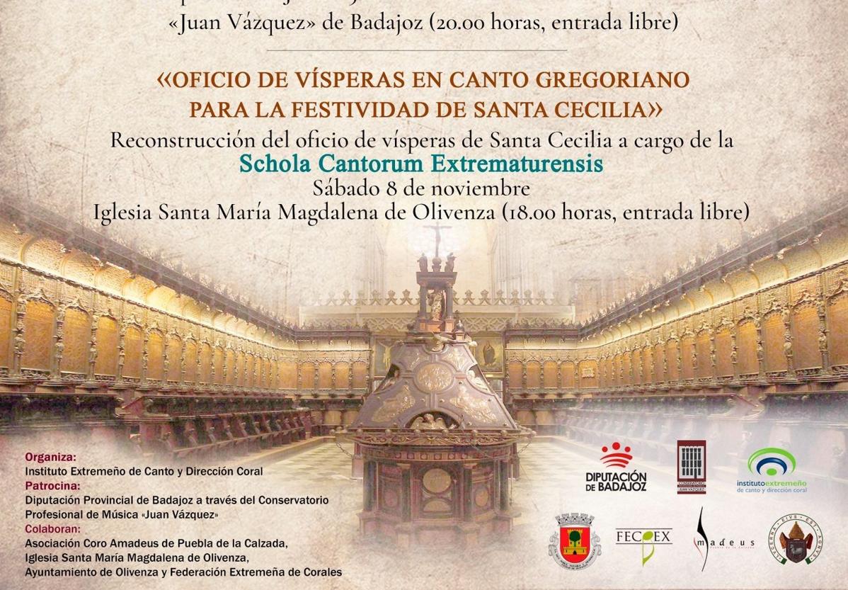 El proyecto 'In Illo Tempore 2025' trae el oficio de vísperas en canto gregoriano a la iglesia de Santa María Magdalena