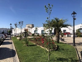 Zona verde de Olivenza.