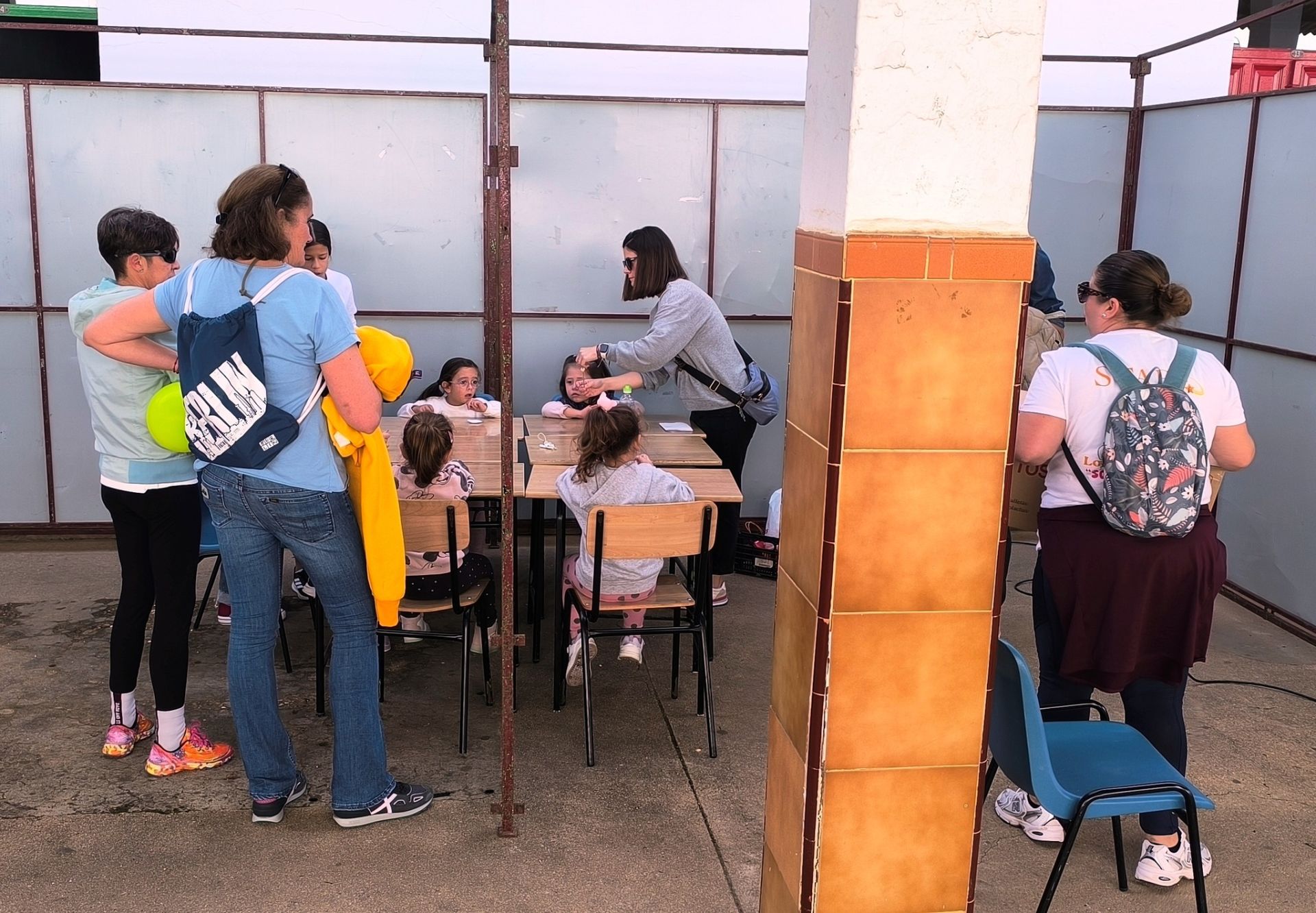 Las familias participaron en la II Marcha &#039;Sobre Ruedas&#039; del AMPA Sagrado Corazón