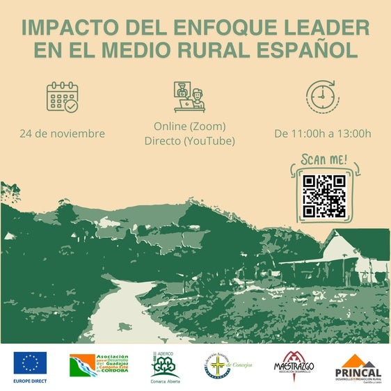 Diversos centros de Información Europea Europe Direct desarrollan unas jornadas online sobre el Enfoque Leader