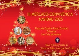 El III Mercadillo Convivencia de Navidad se instalará en el Paseo Grande