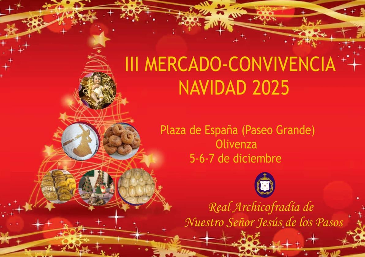 El III Mercadillo Convivencia de Navidad se instalará en el Paseo Grande