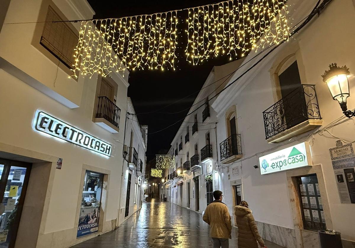 Zona comercial oliventina.