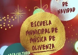 La Escuela Municipal de Música de Olivenza comienza hoy sus conciertos y recitales navideños