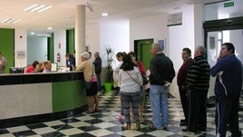 Interior del Centro de salud de Olivenza, imagen de archivo.