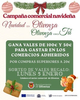 El sorteo de vales regalo de la campaña navideña municipal será el 5 de enero