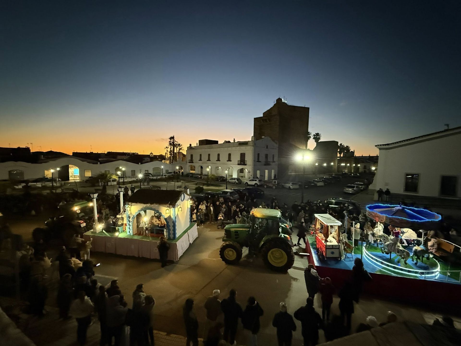 Las calles de Olivenza se llenan de magia con la Cabalgata de Reyes