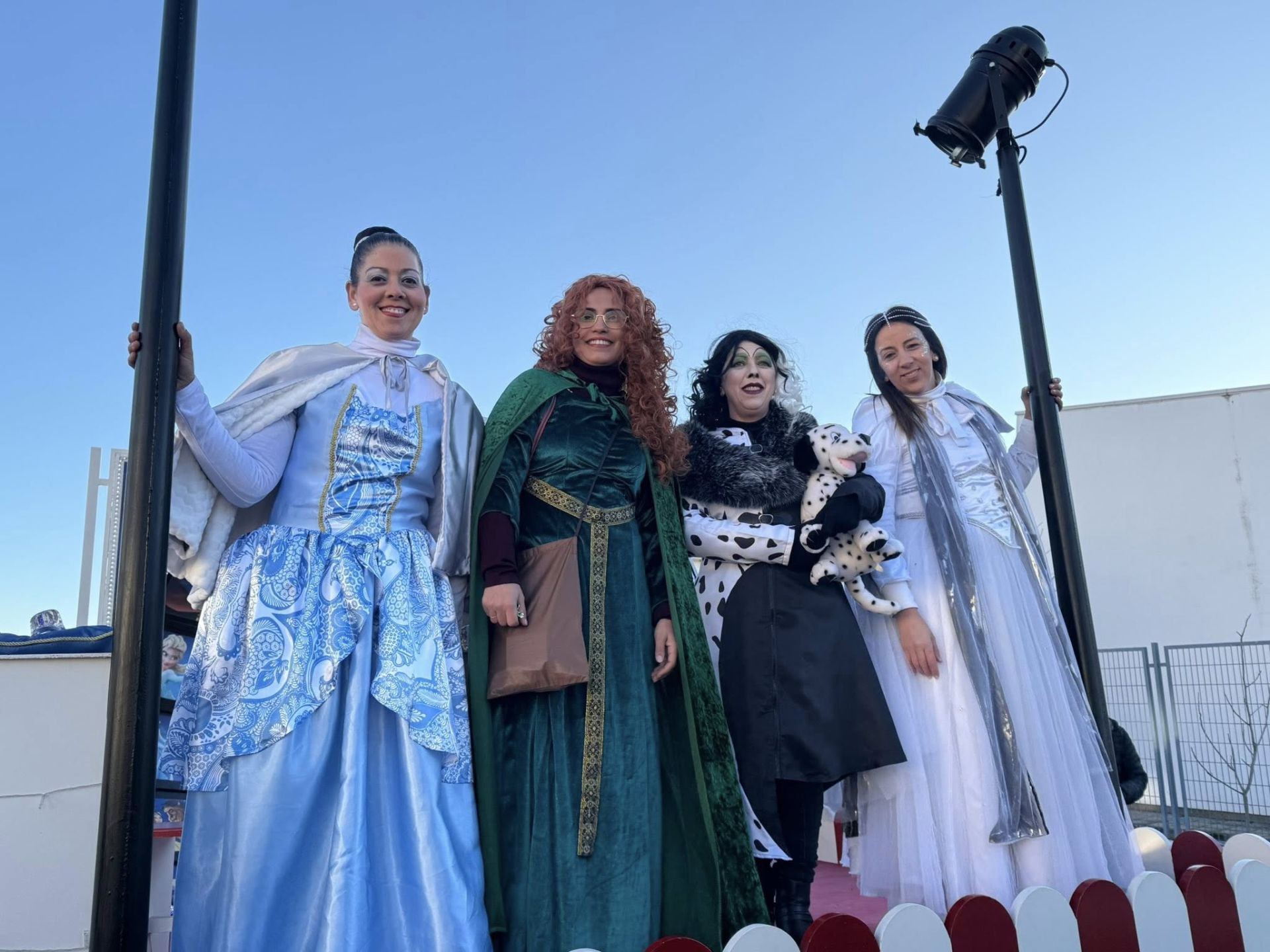 Las calles de Olivenza se llenan de magia con la Cabalgata de Reyes
