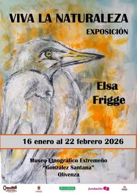 La exposición 'Viva la naturaleza' de Elsa Fridge llega al Meegs