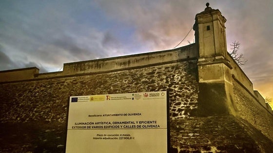 Olivenza renovará la iluminación artística de su casco histórico y monumentos
