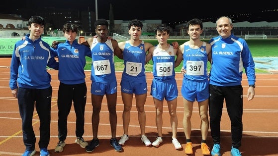 El Club Atletismo Olivenza roza el podio en la Copa de Clubes de Extremadura