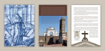 González y Simões presentan su libro sobre el Convento de San Francisco de Olivenza